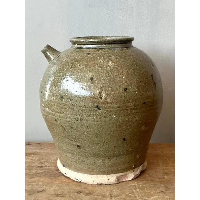 Vintage Boho Studio Pottery Jug — additional photo 2