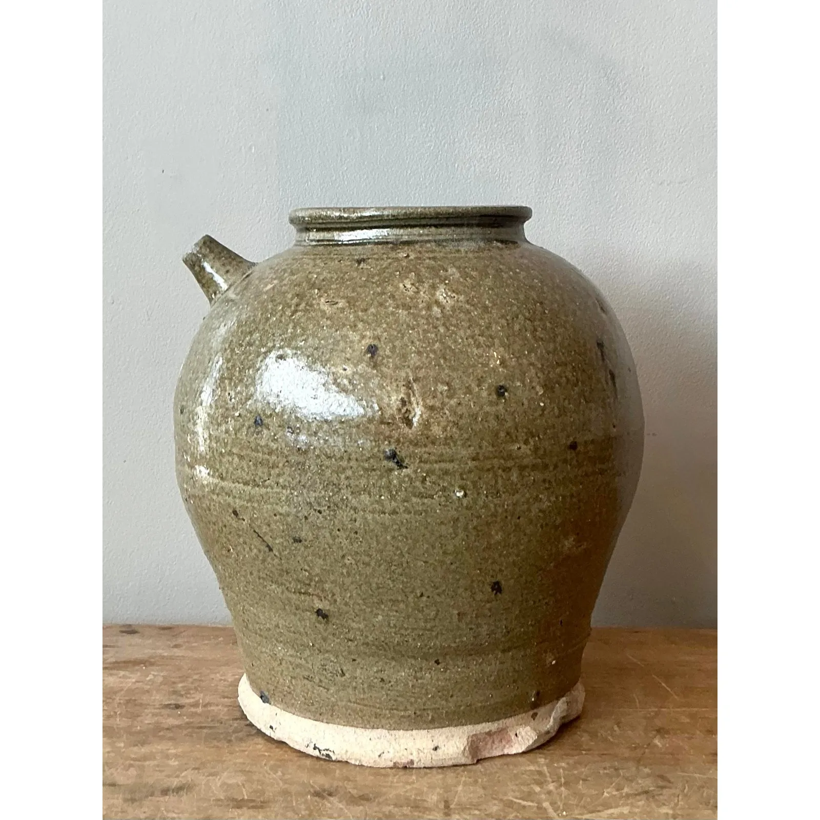 Vintage Boho Studio Pottery Jug — additional photo 5