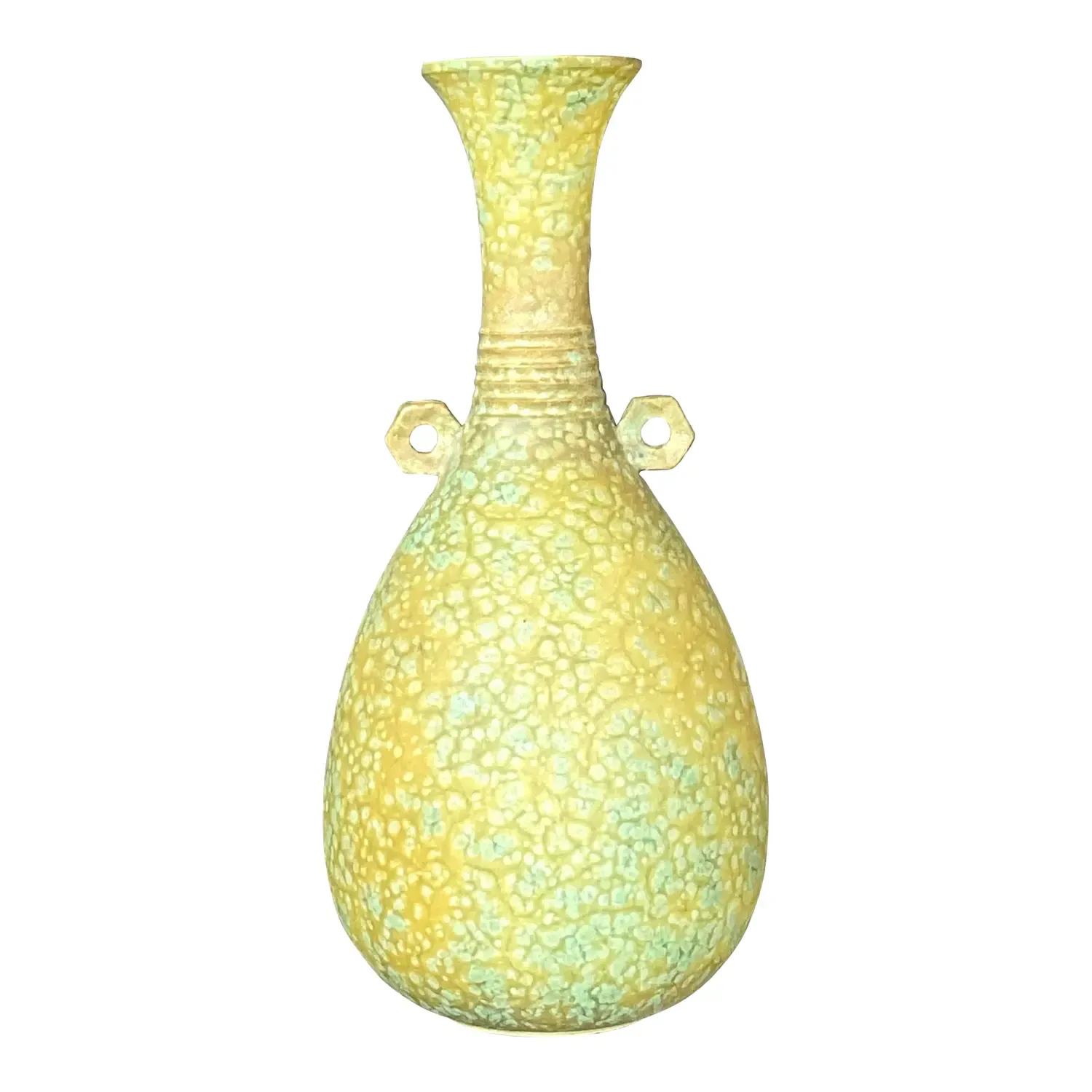 Vintage Boho Studio Pottery Vase - Pottery, 4.25W x 8.75H — additional photo 1