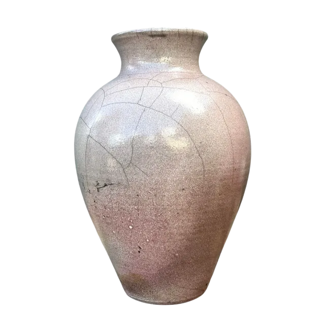 Vintage Boho Studio Pottery Vase - Ceramic, 7W x 11.5H — additional photo 1