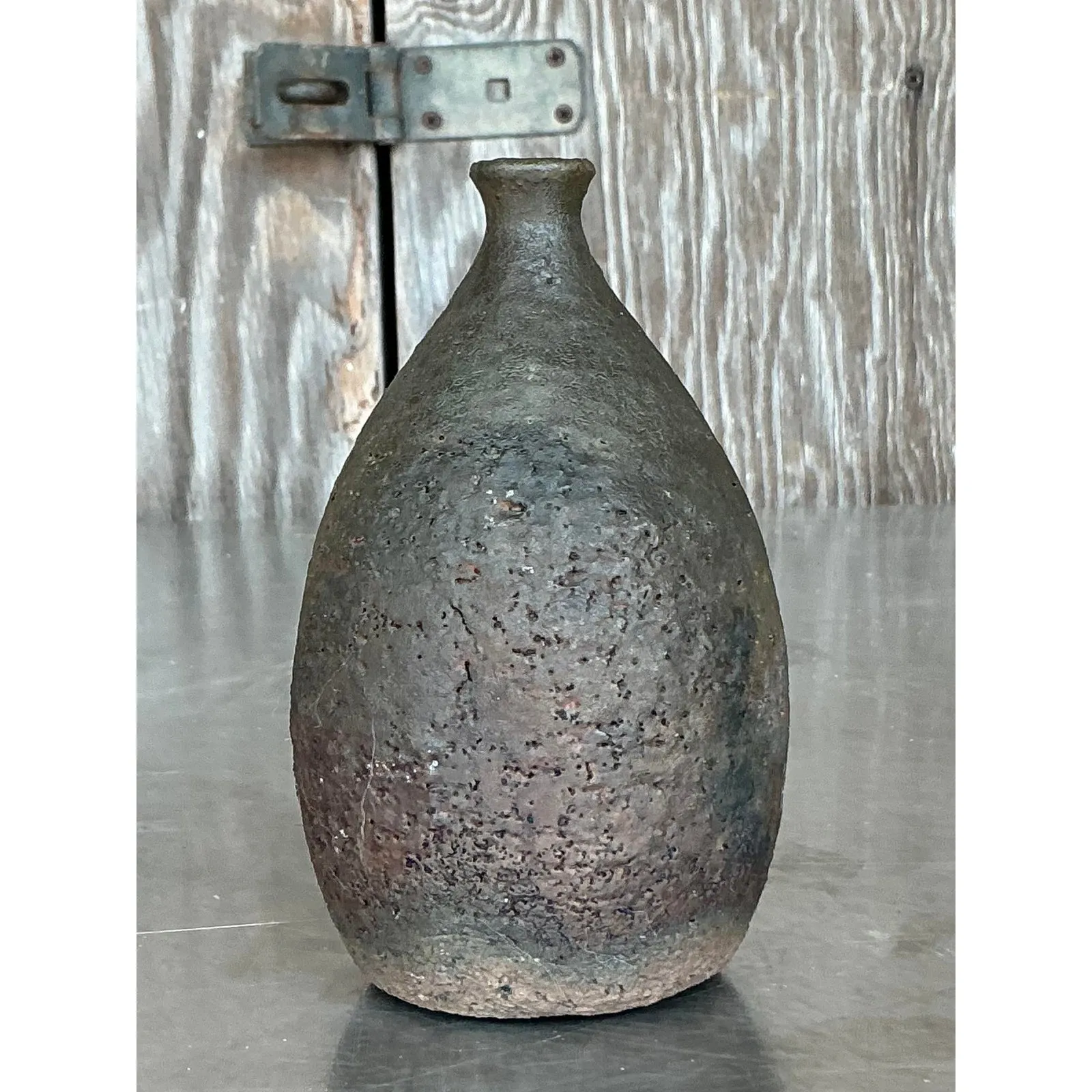 Vintage Boho Studio Pottery Weed Vase