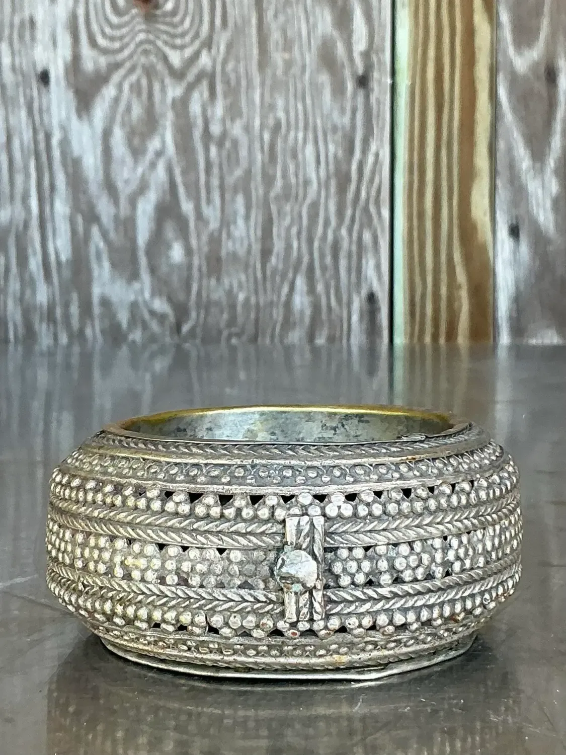 Vintage Boho Tibetan Small Bowl — additional photo 3