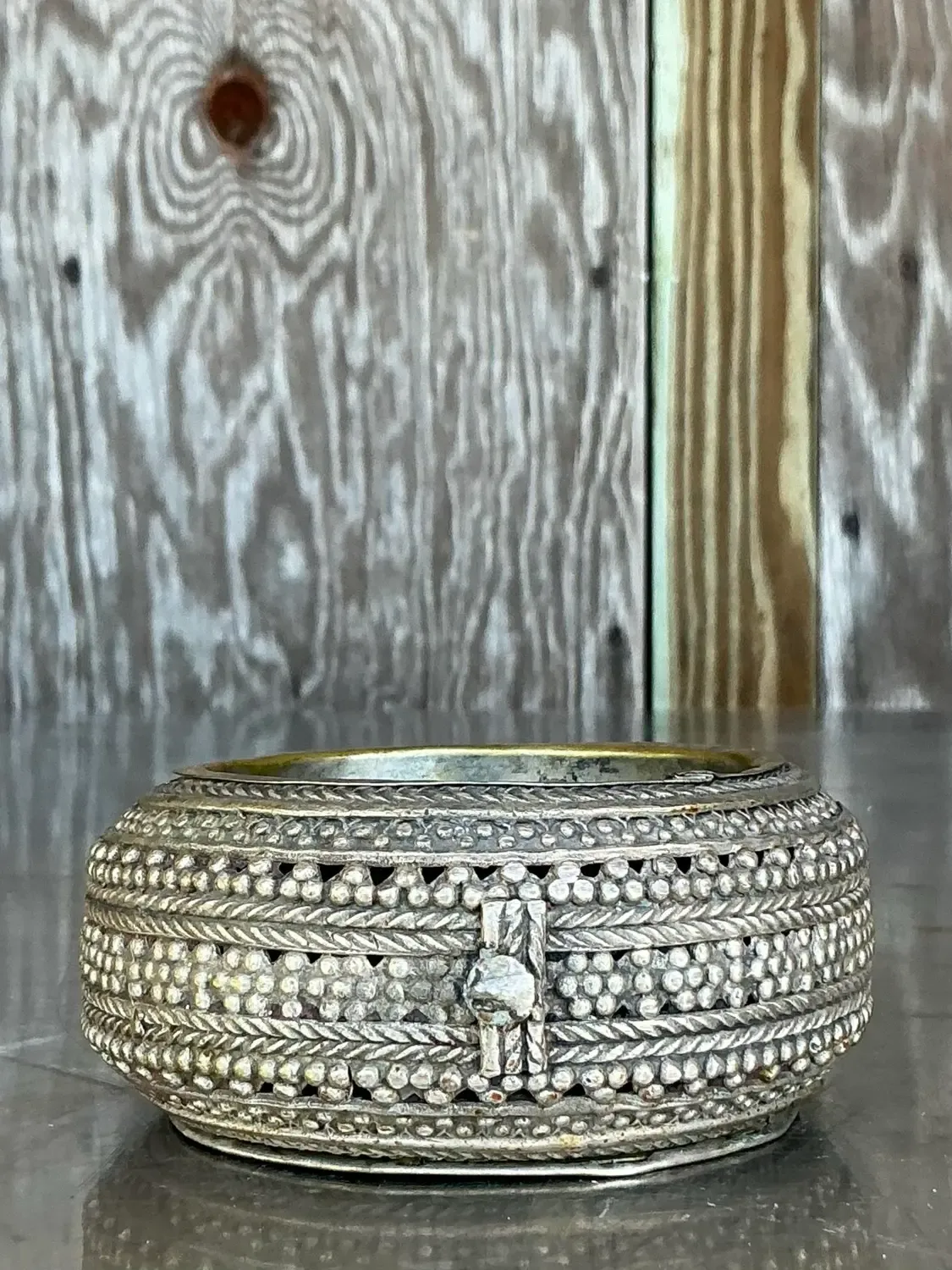 Vintage Boho Tibetan Small Bowl — additional photo 4