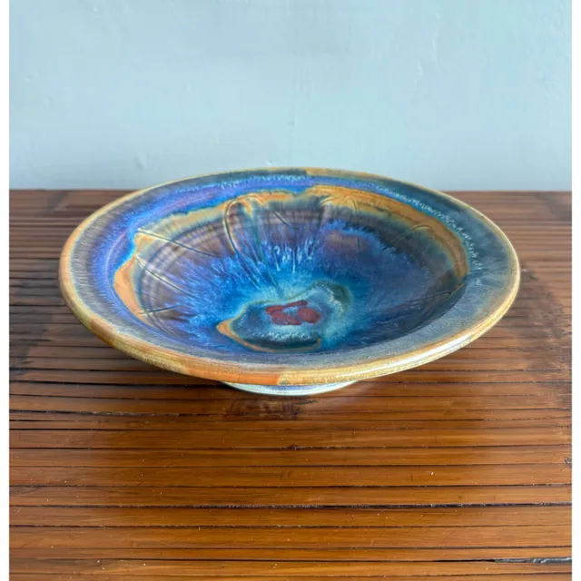 Vintage Boho Vibrant Ceramic Bowl — additional photo 4