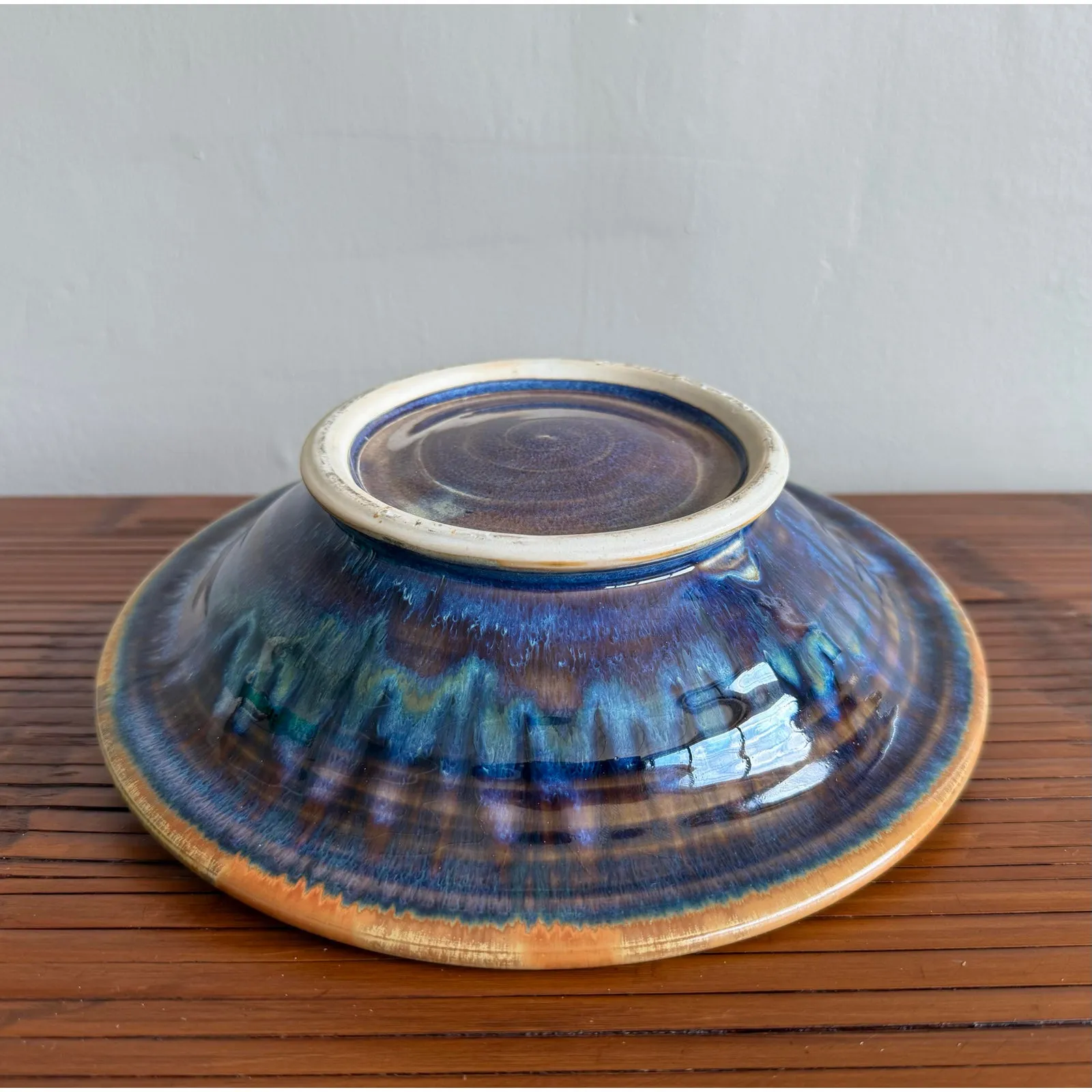 Vintage Boho Vibrant Ceramic Bowl — additional photo 6