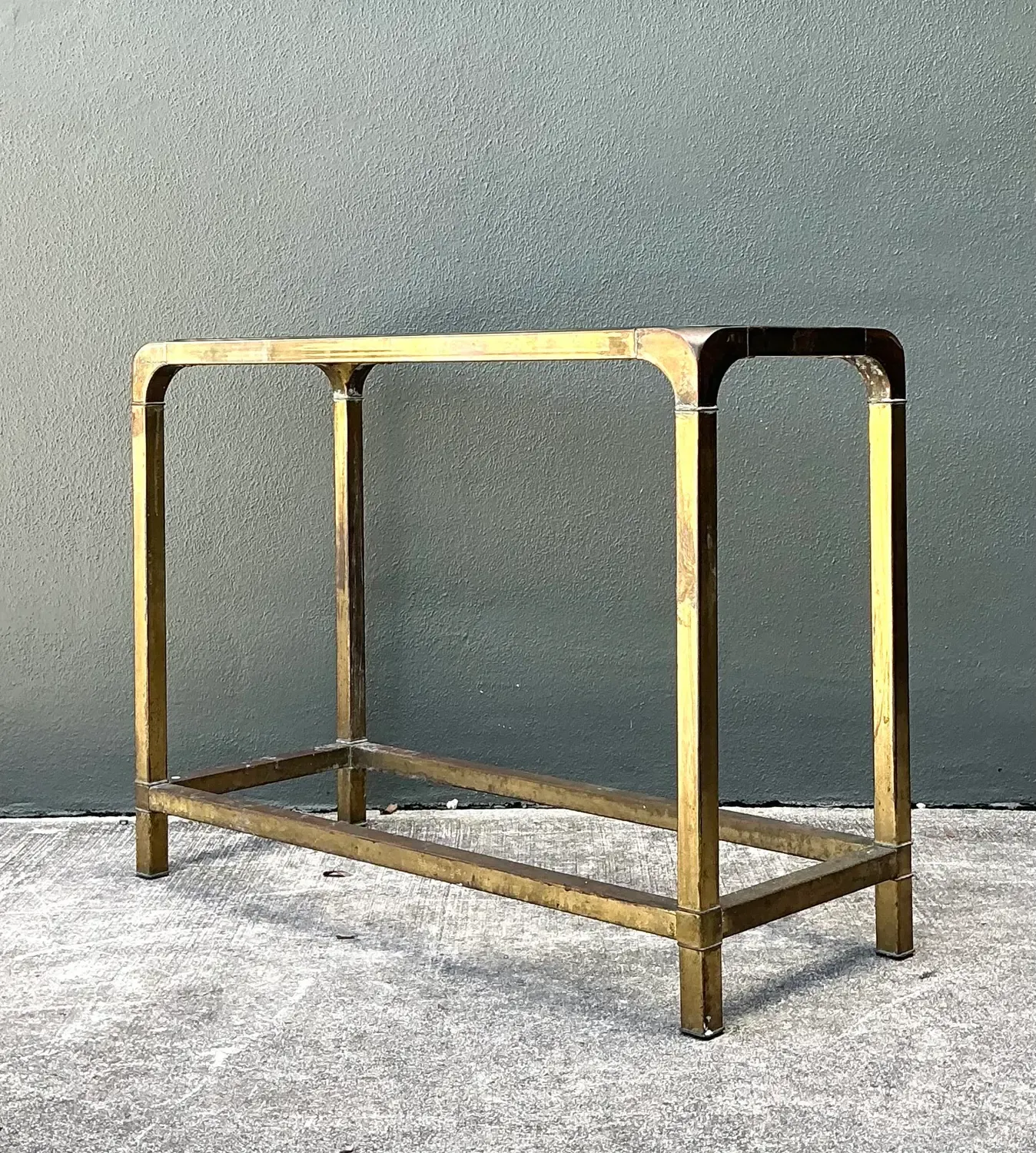 Vintage Brass Console Table After Mastercraft — additional photo 6