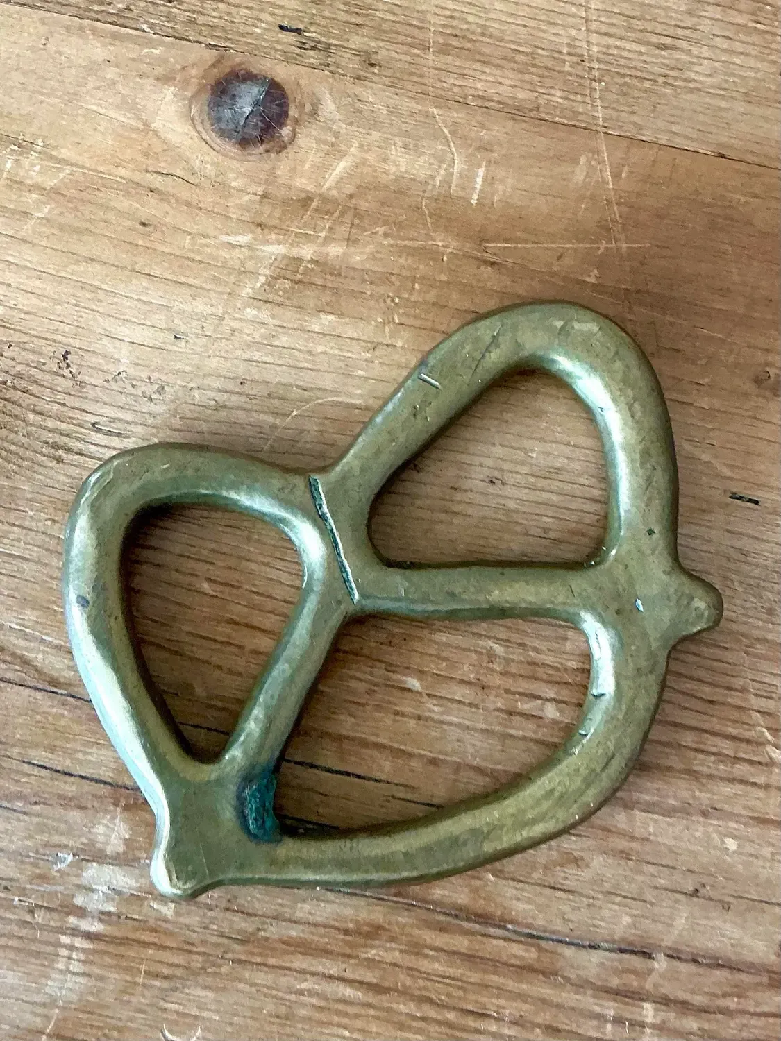 Vintage Brass Pretzel — additional photo 5