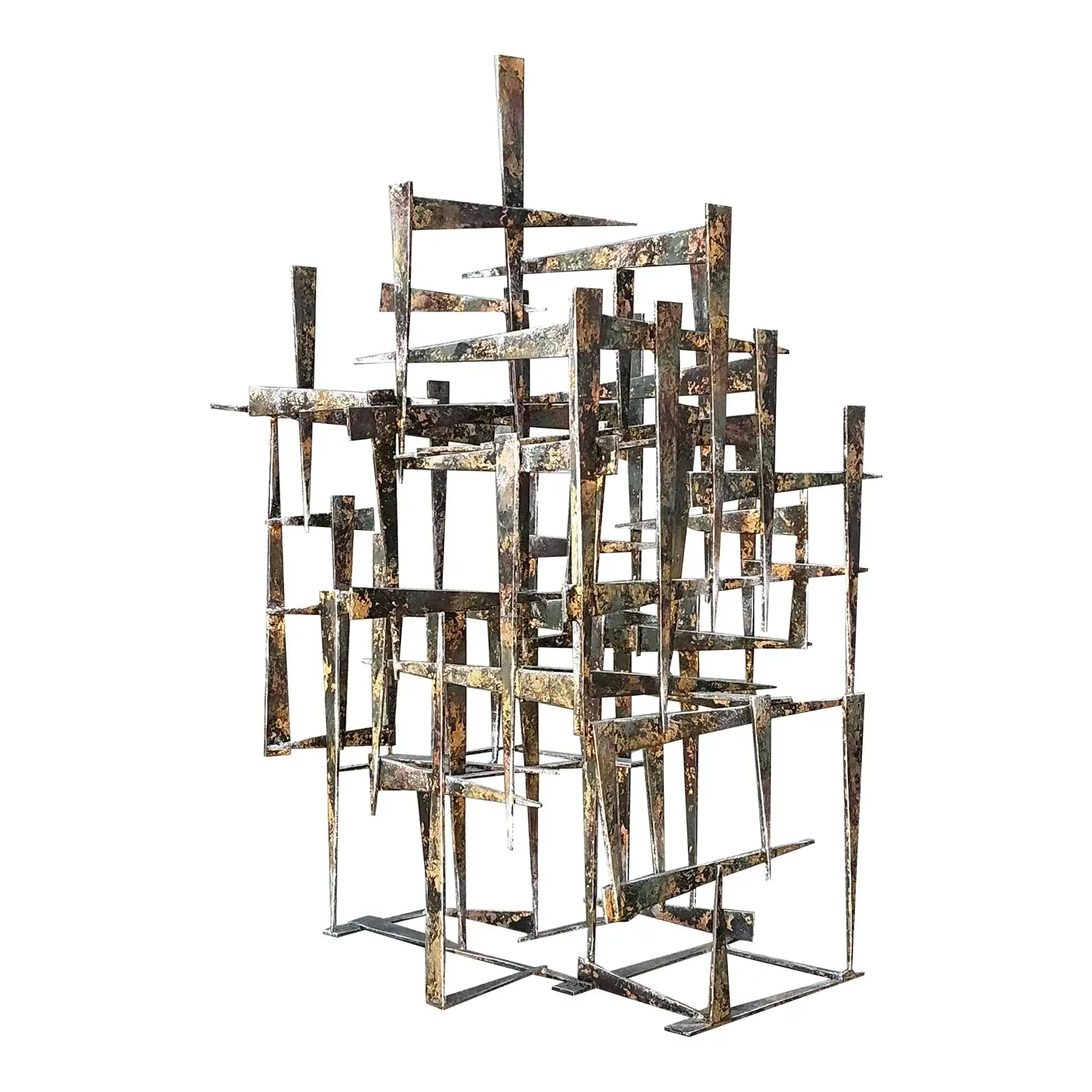 Vintage Brutalist Abstract Sculpture — additional photo 1