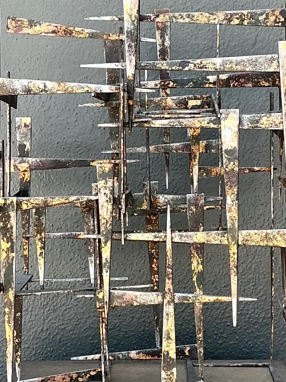 Vintage Brutalist Abstract Sculpture — additional photo 6