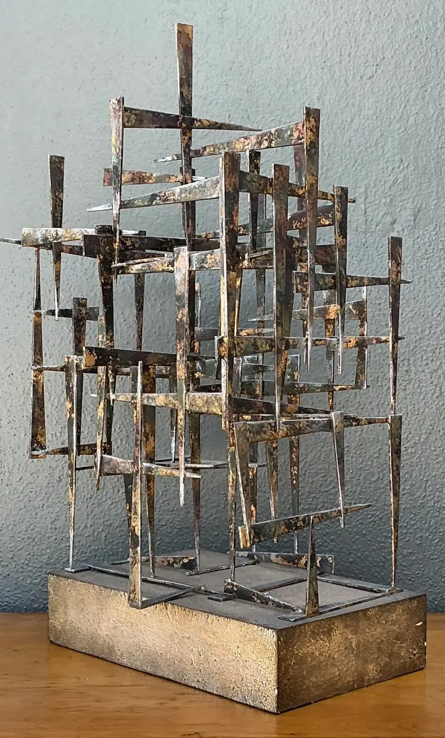 Vintage Brutalist Abstract Sculpture — additional photo 8