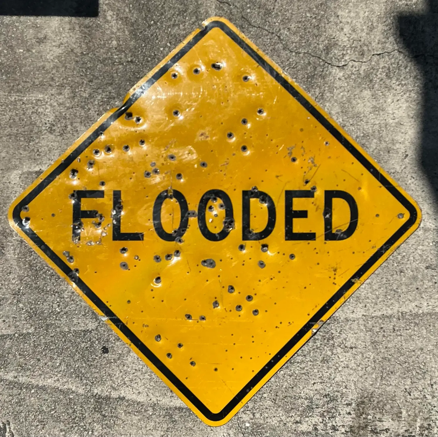 Vintage Bullet Flooded Sign — additional photo 3