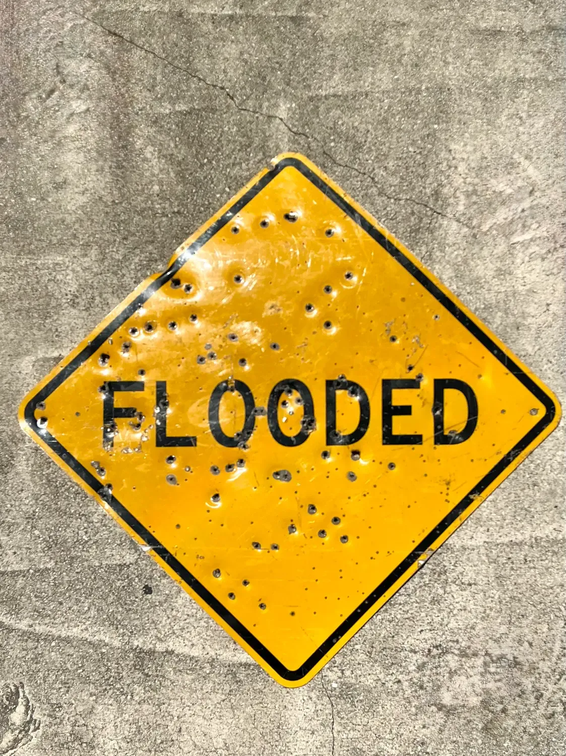 Vintage Bullet Flooded Sign — additional photo 7