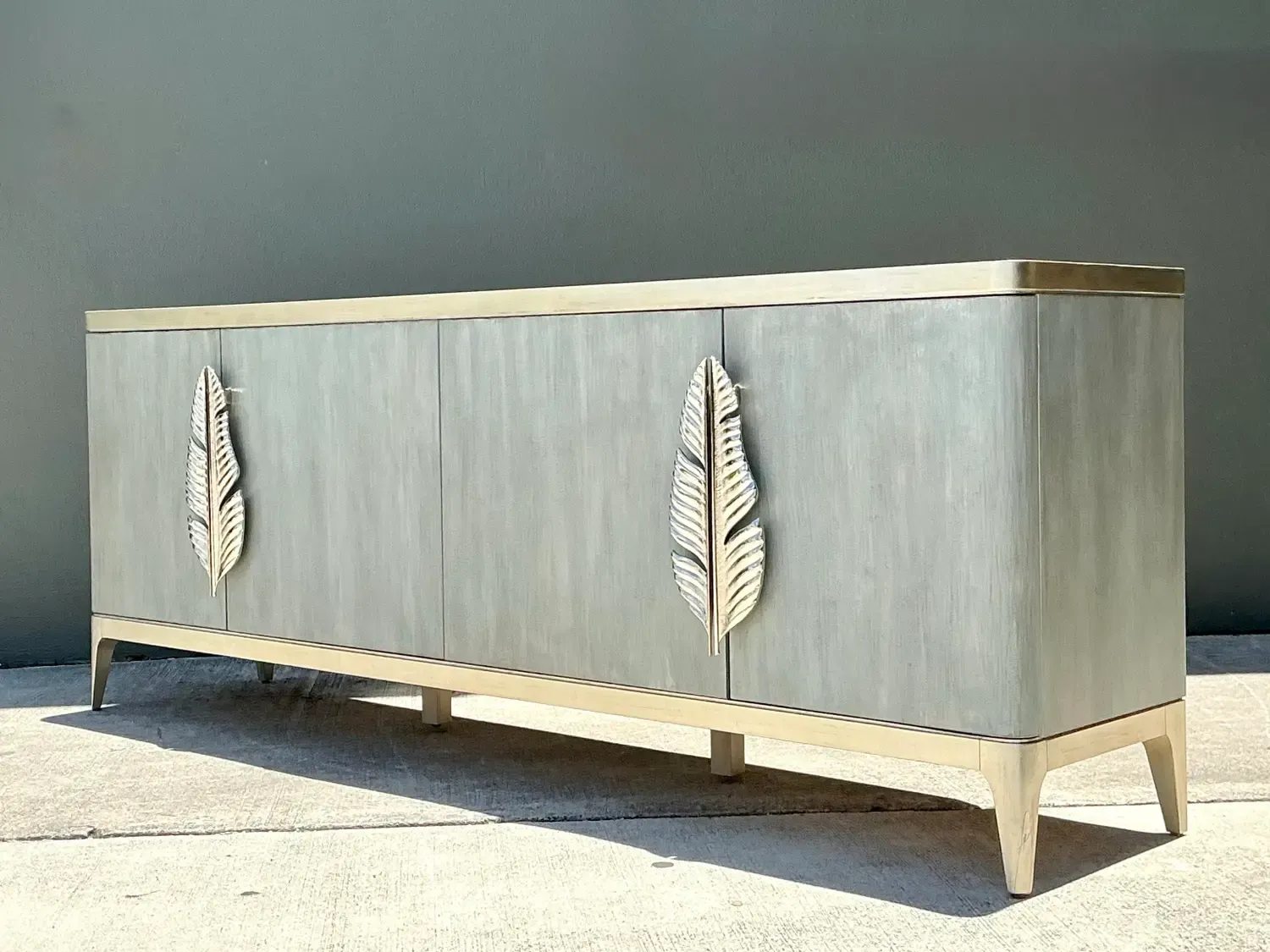 Vintage Caracole Leaf Credenza — additional photo 2