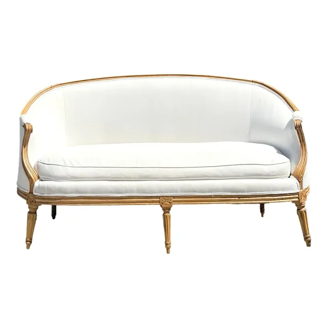 Vintage Carved Canape Sofa — additional photo 1