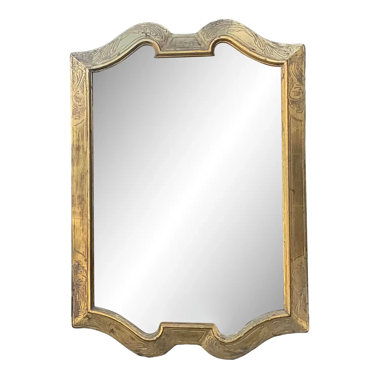 Vintage Carved Gilt Mirror