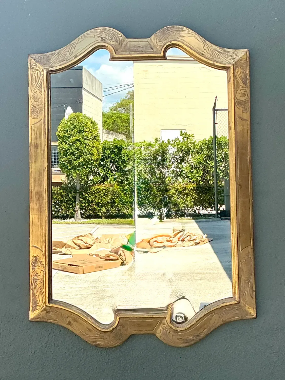 Vintage Carved Gilt Mirror — additional photo 3