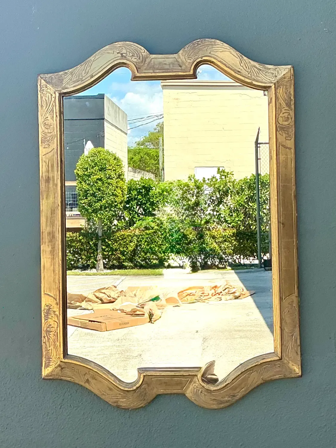 Vintage Carved Gilt Mirror — additional photo 6