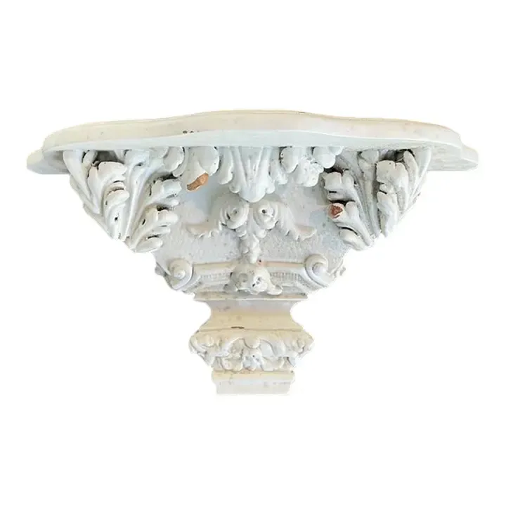 Vintage Carved Wood Bracket
