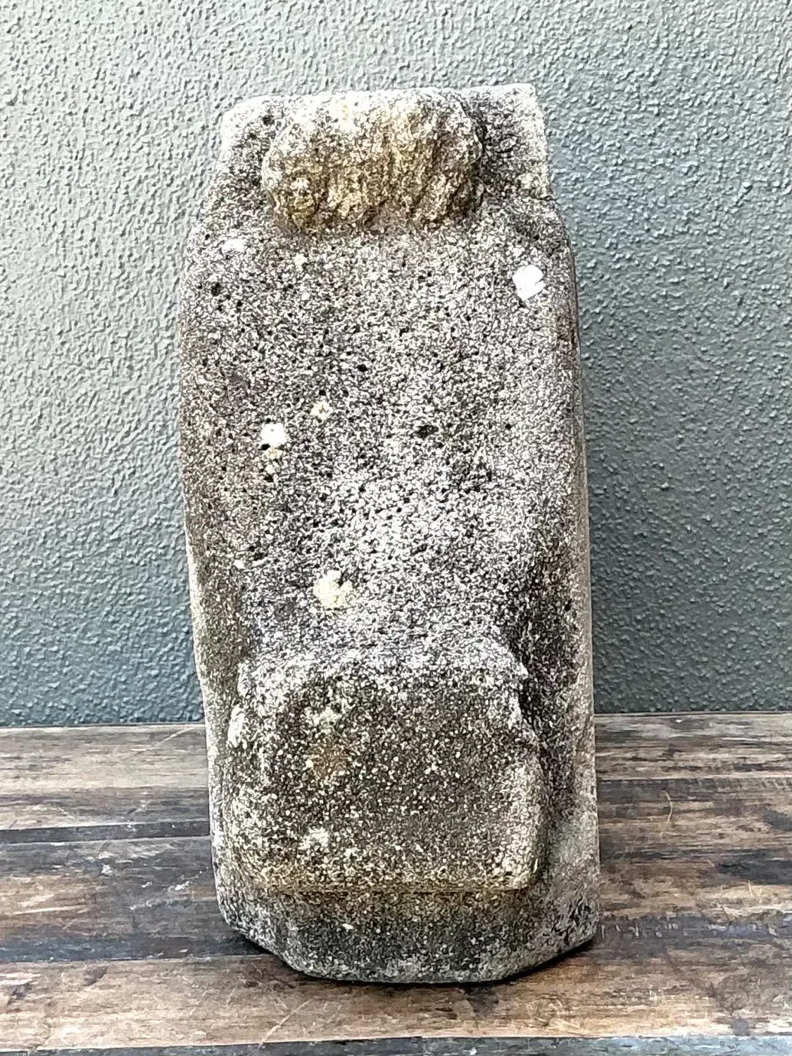 Vintage Cast Concrete Horse Head — additional photo 3