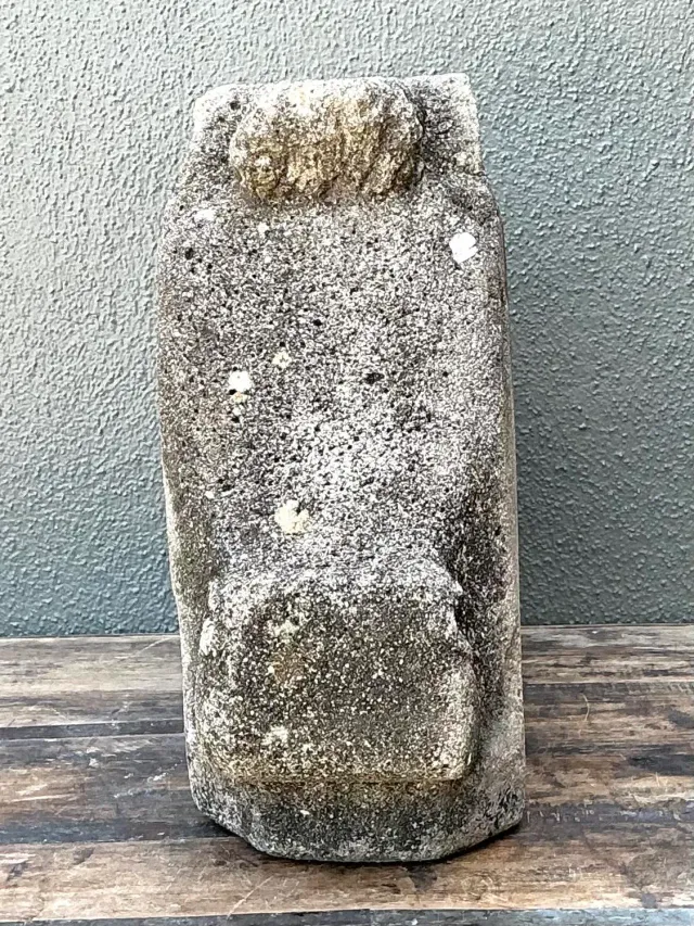 Vintage Cast Concrete Horse Head — additional photo 3