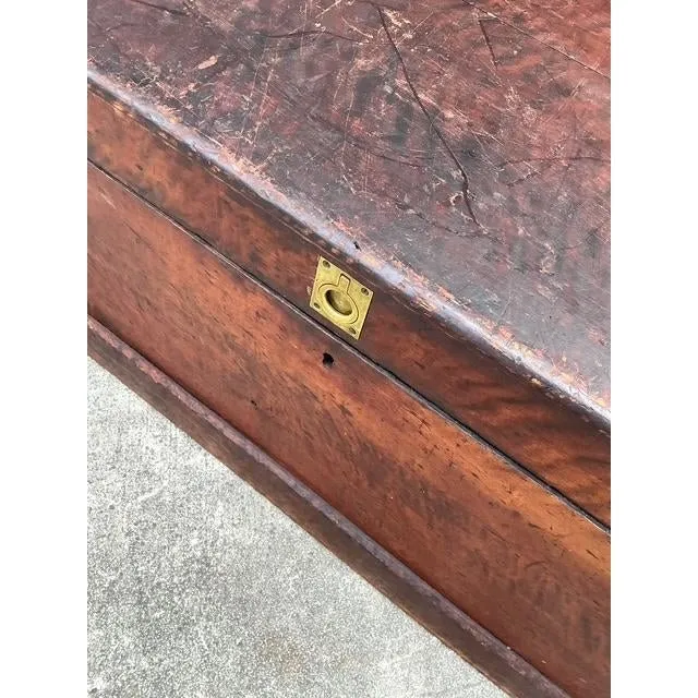 Vintage Cedar Lined Ships Trunk — additional photo 1
