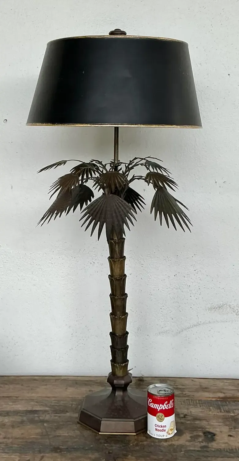Vintage Chapman Palm Lamp