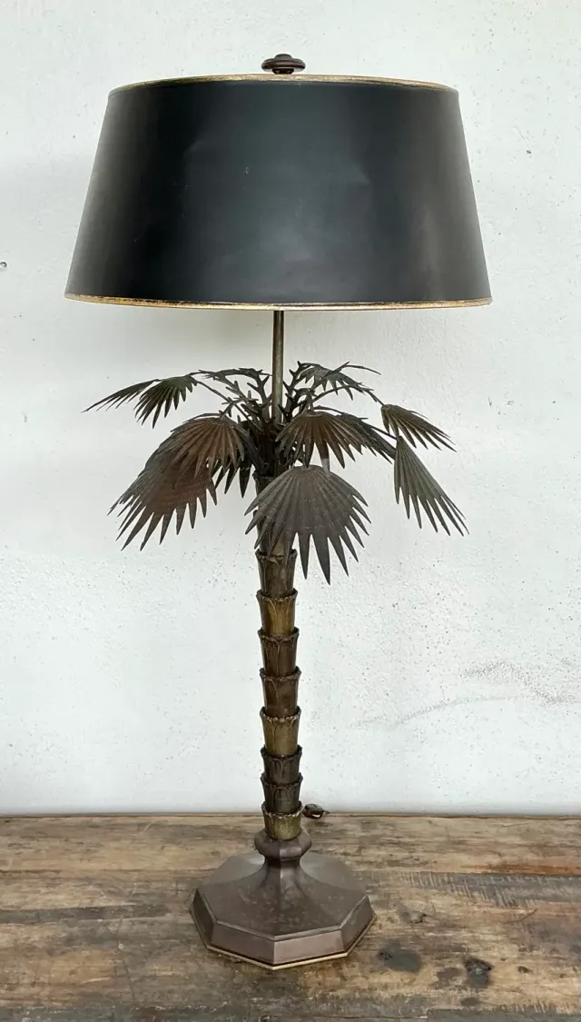 Vintage Chapman Palm Lamp — additional photo 4
