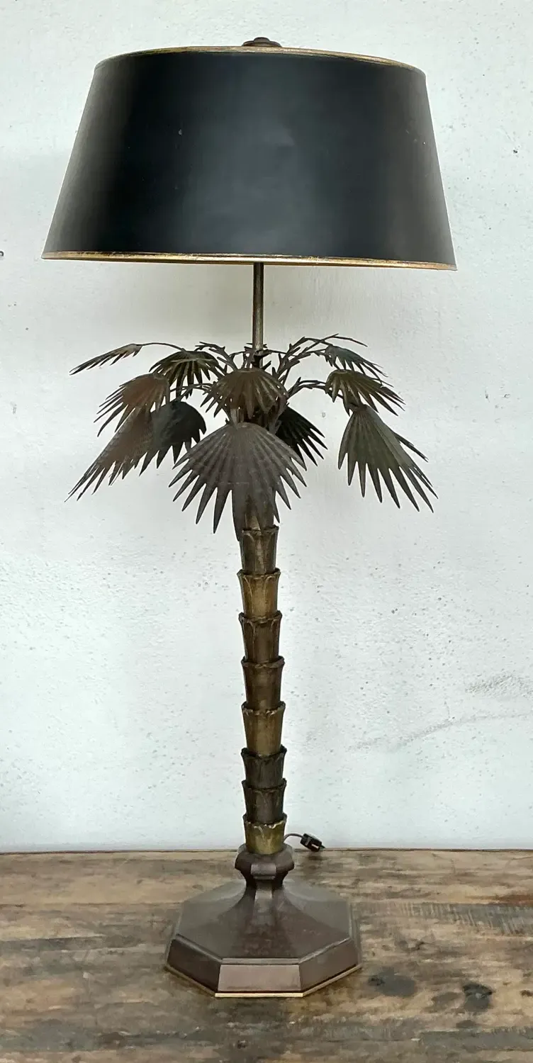 Vintage Chapman Palm Lamp — additional photo 5