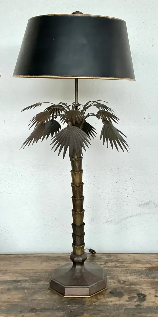 Vintage Chapman Palm Lamp — additional photo 5