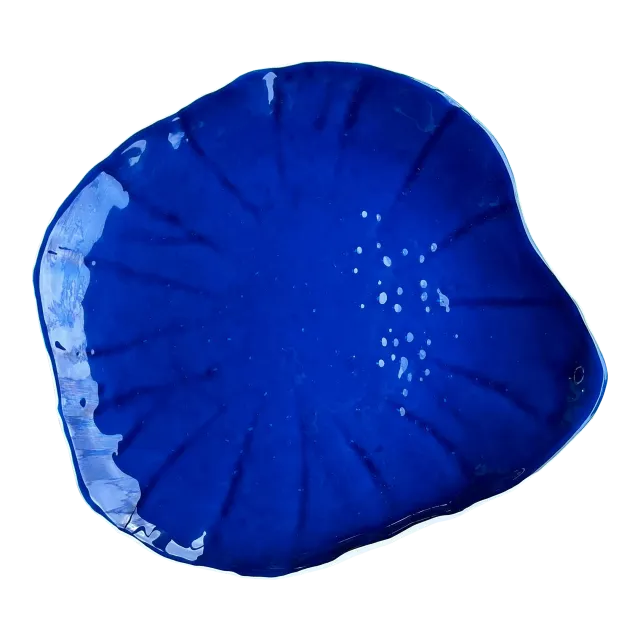 Vintage Coastal Cobalt Glass Tray — additional photo 6