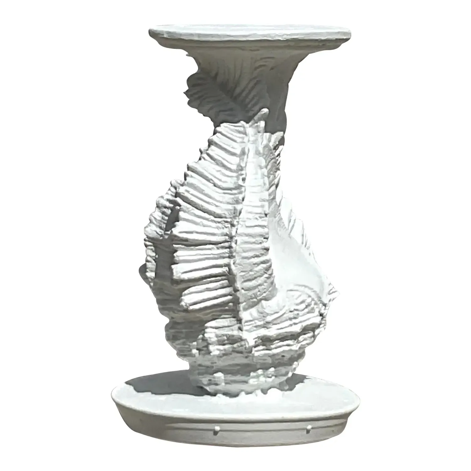 Vintage Coastal Conch Shell Lamp — additional photo 7