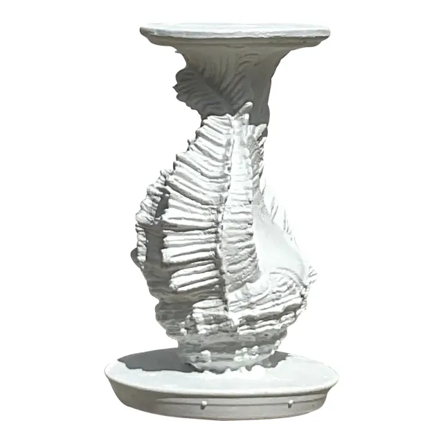 Vintage Coastal Conch Shell Lamp — additional photo 7