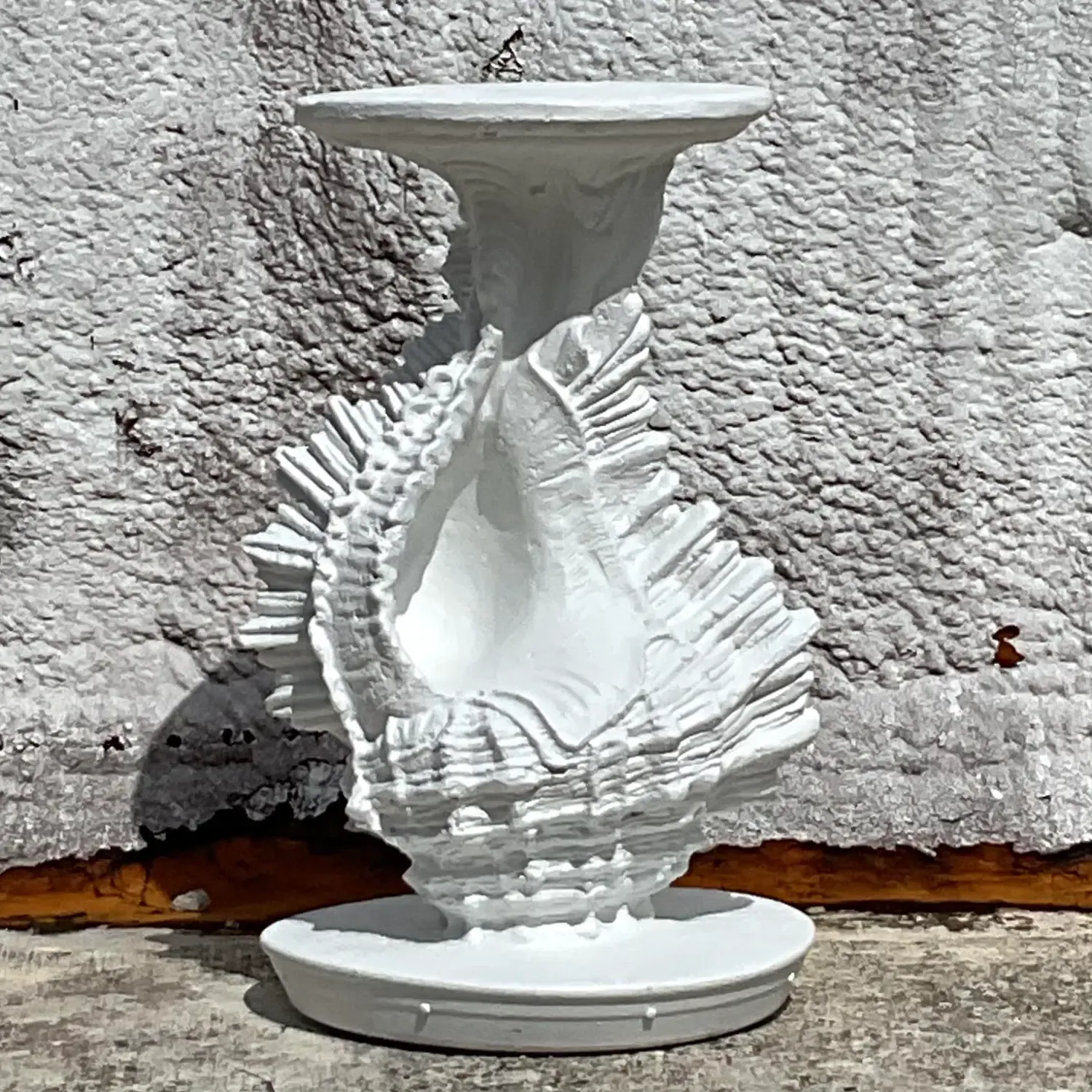 Vintage Coastal Conch Shell Lamp — additional photo 8