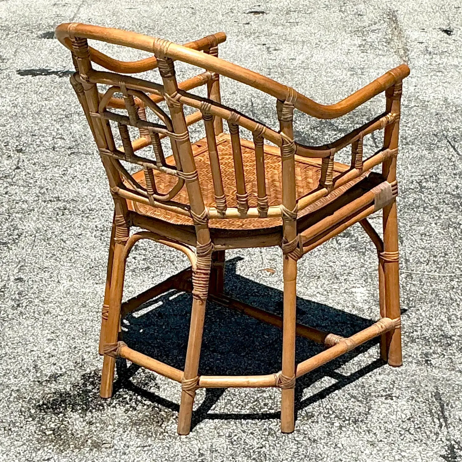 Vintage Coastal Medallion Brighton Chair — additional photo 7