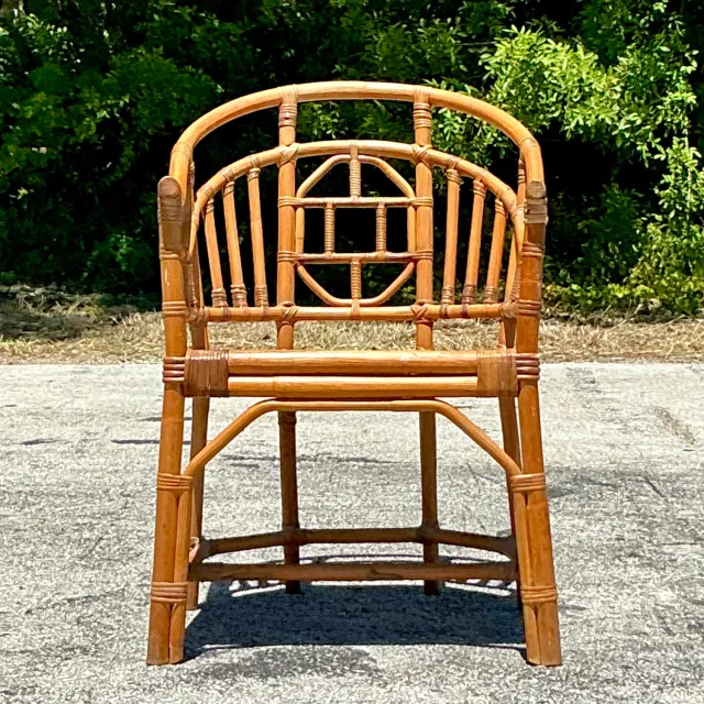 Vintage Coastal Medallion Brighton Chair — additional photo 8