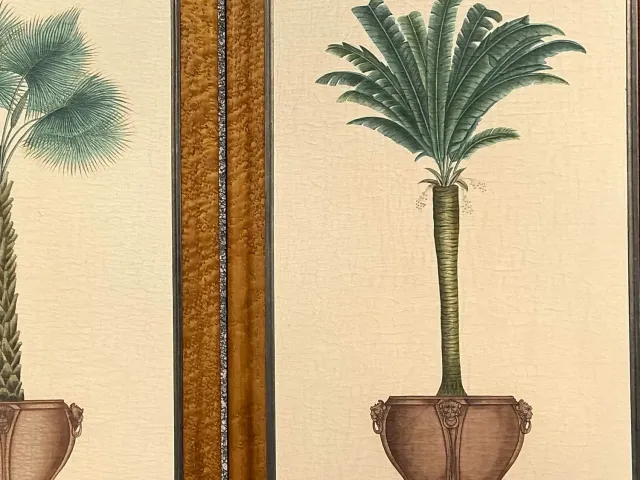 Vintage Coastal Palm Prints - A Pair — additional photo 8
