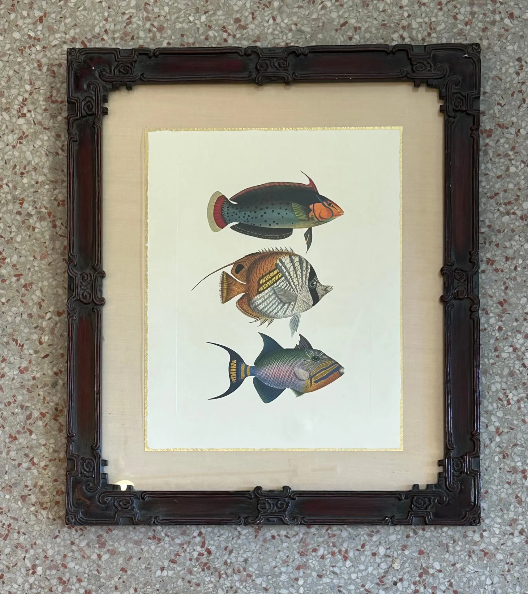 Vintage Coastal Print of Fish- a Pair — additional photo 8