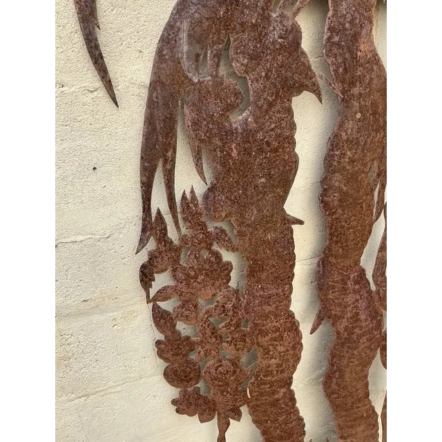 Vintage Coastal Punch Cut Palm Tree — additional photo 8
