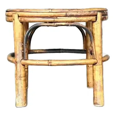 Vintage Coastal Split Bamboo Small Riser — additional photo 1