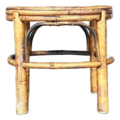 Vintage Coastal Split Bamboo Small Riser — additional photo 2