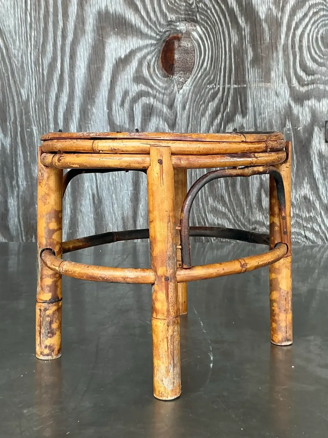 Vintage Coastal Split Bamboo Small Riser — additional photo 8