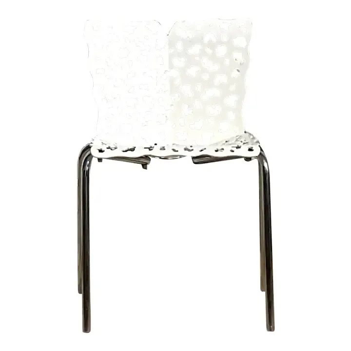 Vintage Contemporary Cutout Topiary Chair After Richard Schultz — additional photo 1