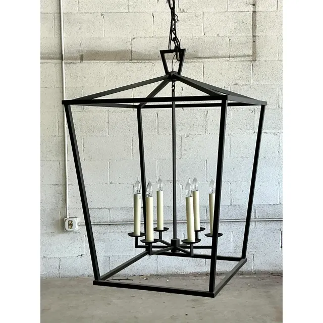 Vintage Contemporary Monumental Frame Lantern — additional photo 4