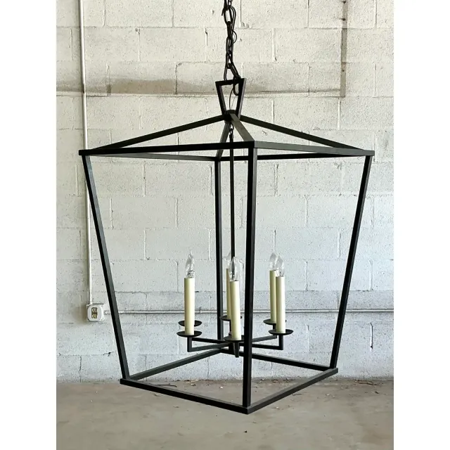 Vintage Contemporary Monumental Frame Lantern — additional photo 5