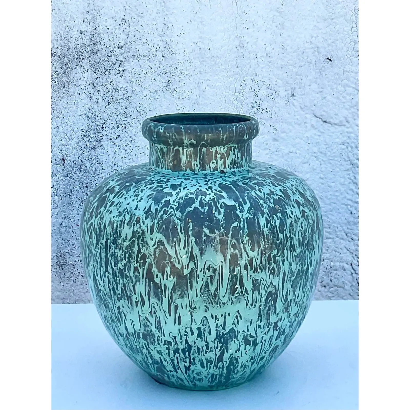 Vintage Contemporary Splatter Urn — additional photo 2