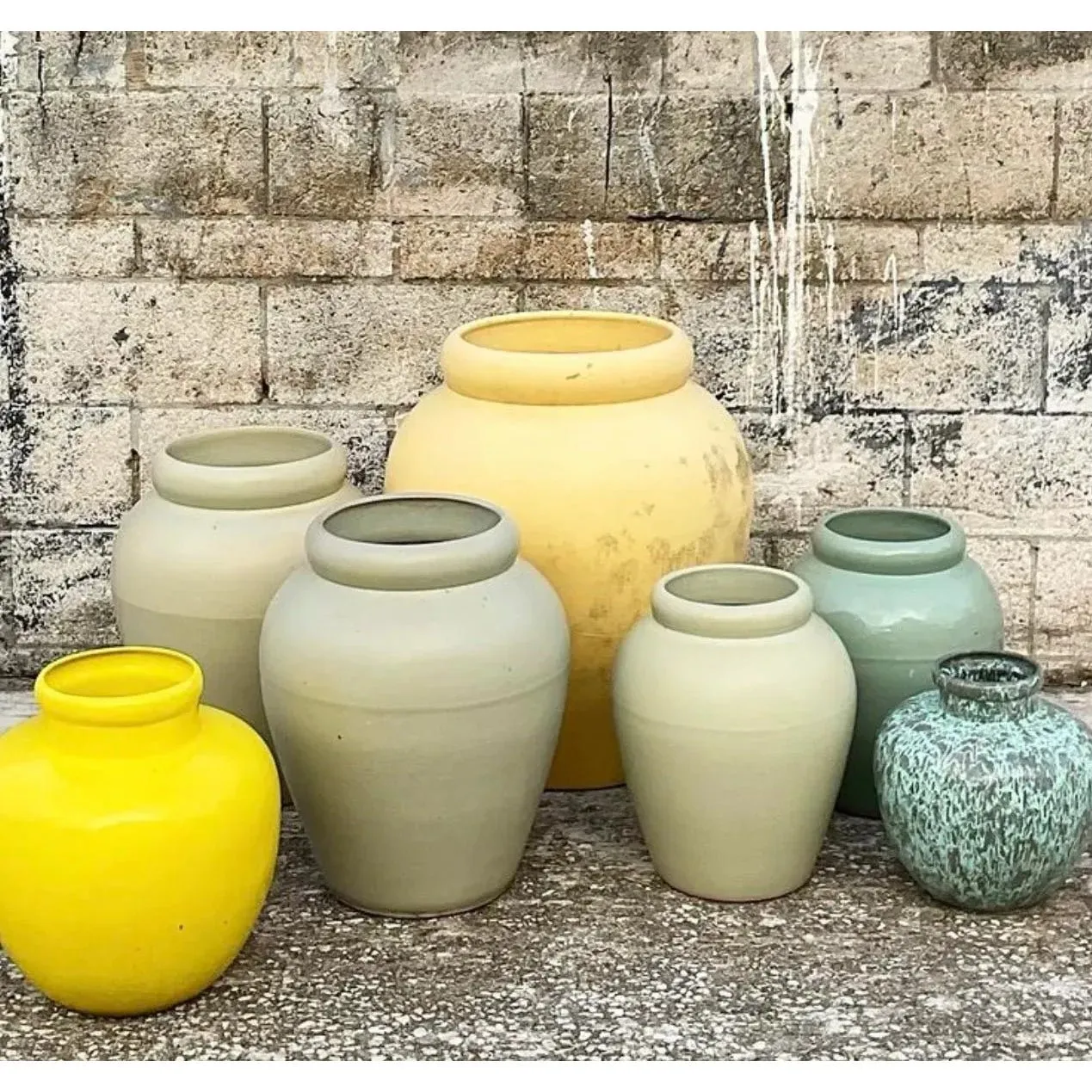 Vintage Contemporary Splatter Urn — additional photo 4