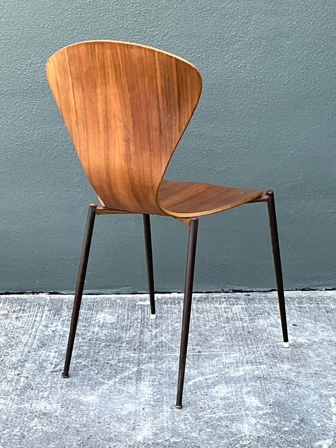 Vintage Danish Bent Plywood Chair — additional photo 3