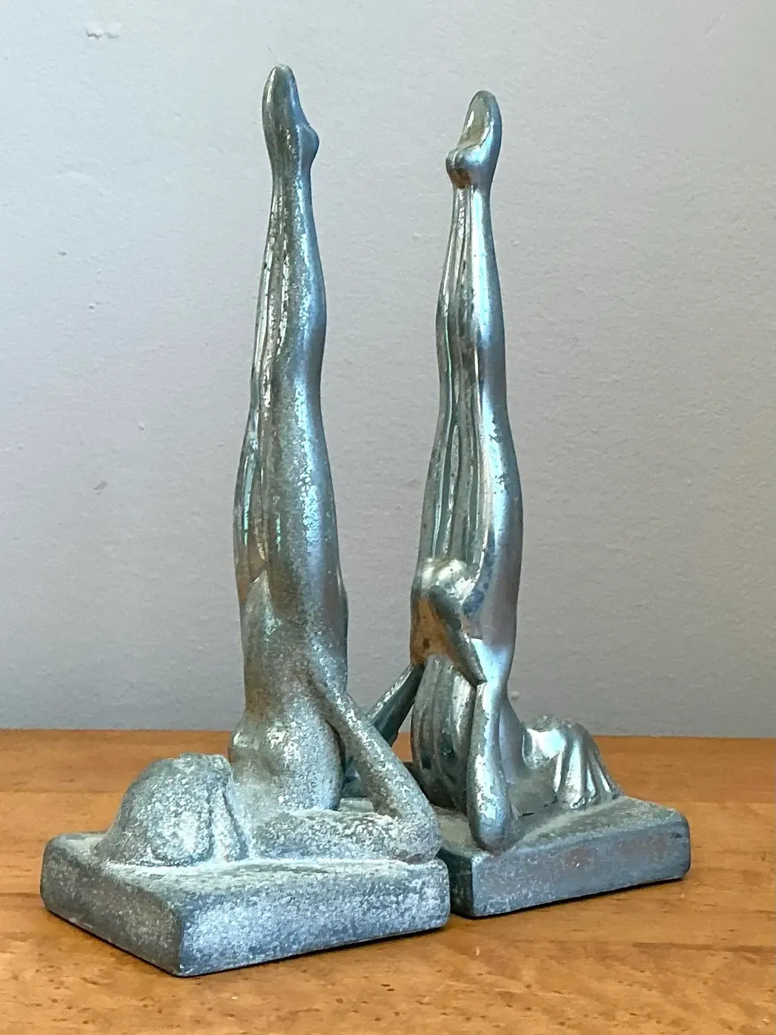 Vintage Deco Frantart Sasparilla Nude Bookends - Set of 2 — additional photo 2