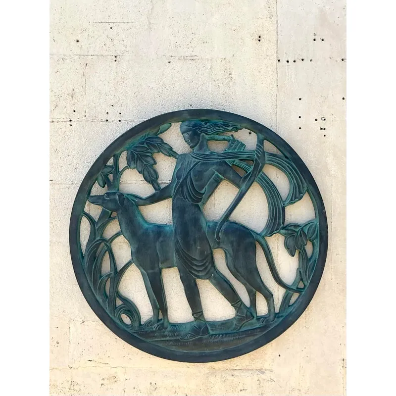 Vintage Deco Plaster Frieze