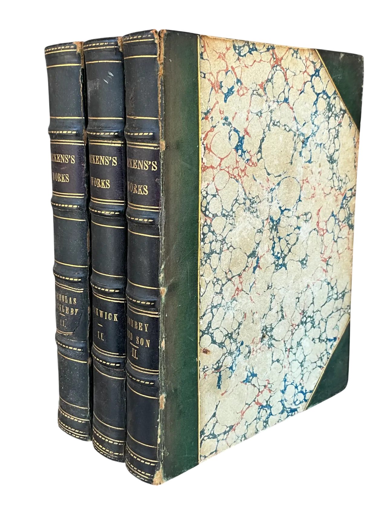 Vintage Dickens's Works- Set of 3